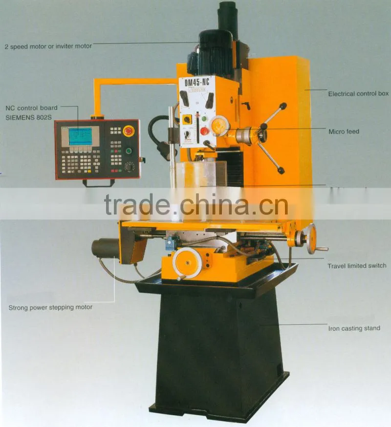 The best sale and low price chinese CNC Drilling and Milling Machine DM-45NC of ALMACO company