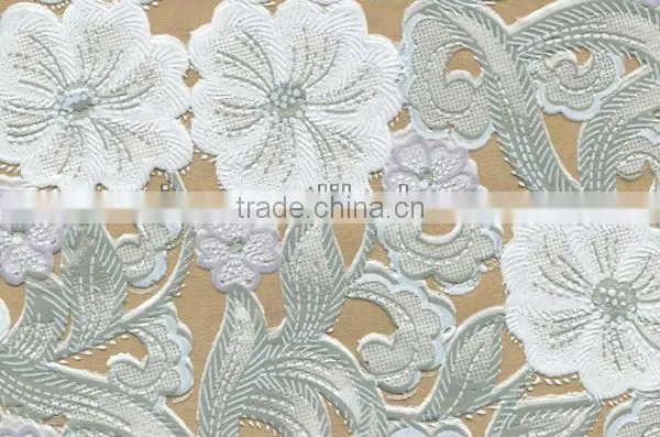 New style PVC lace table cloth, tablecloths overlays