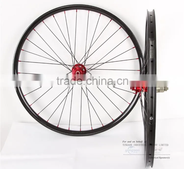 T700 Rim Mountain Wheelset / Clincher Wheelset in Carbon Wheelset China