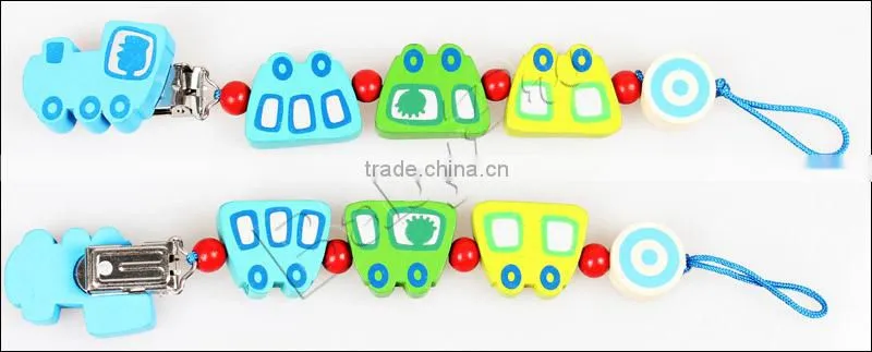 2015 New DIY Baby Products High Quality Cute Pacifier Holder Clip