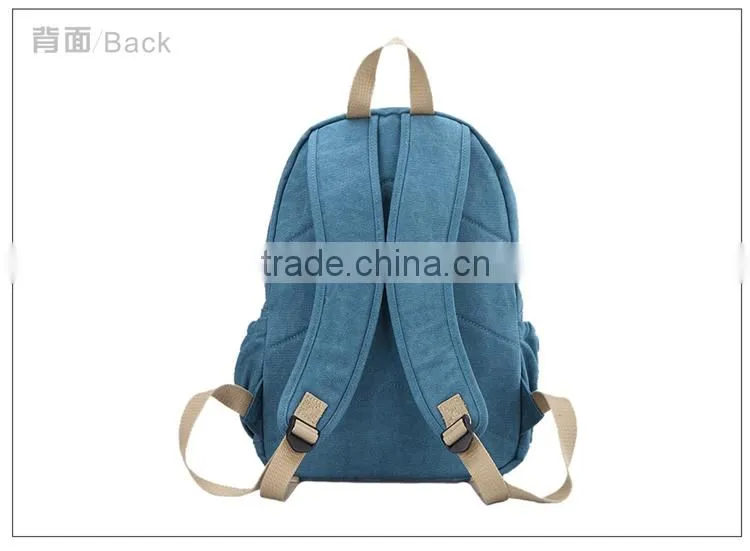 fabric for backpack;korean style backpack;canvas backpack fabric