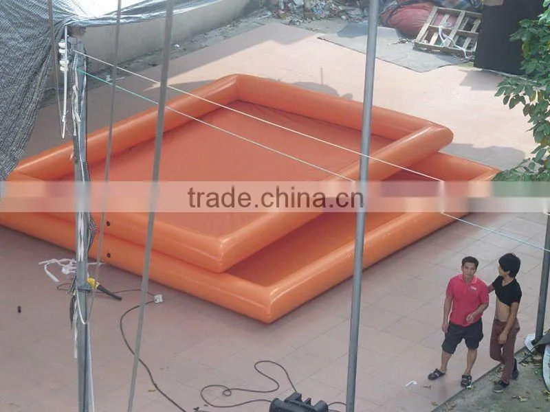 Inflatable pool; swimming pool