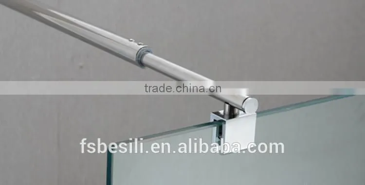Bathroom shower glass blocks
