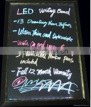 Pop Style Led Write And Shine Ad Board