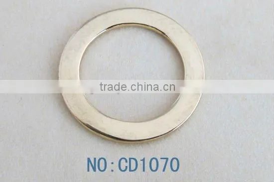 gold plated decorative metal ring