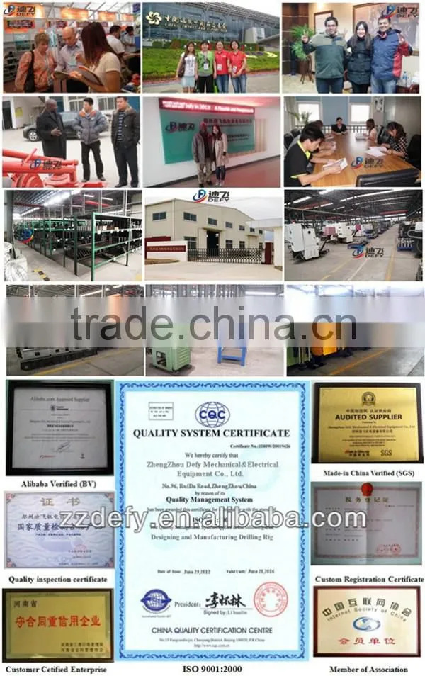 350m Dfc-350A Truck Mounted Used Borehole Water Well Drilling Machine Price with Air Comoressor