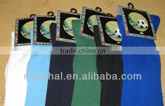 Cheap knee high soccer socks,striped football socks,elite wholesale football socks