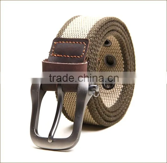 (ZY-21274) webbing belt,metal buckle elastic belt,military belt