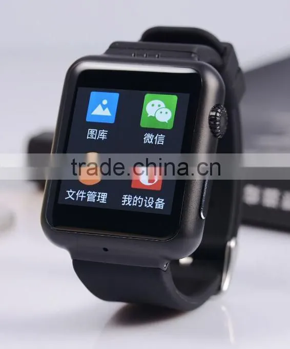 New arrive android smart watch phone with SIM card support 3g GPS WIFI ,heart rate ,pedometer man/woman gps watch phone