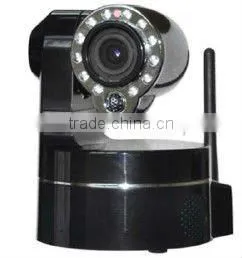 1/5" Color CMOS Sensor PTZ indoor security wireless IP camera 3x Optical Zoom