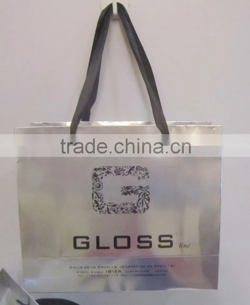 High quality paper bag, gift bag, packing bag, shopping paper bag