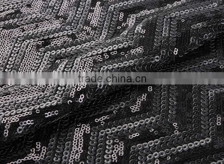 Direct garment elegant anti-shrink embroidery fabric