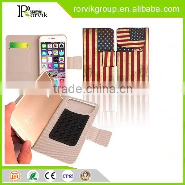 desk phone holder case leather with great price for iPhone 6 4.7 inch