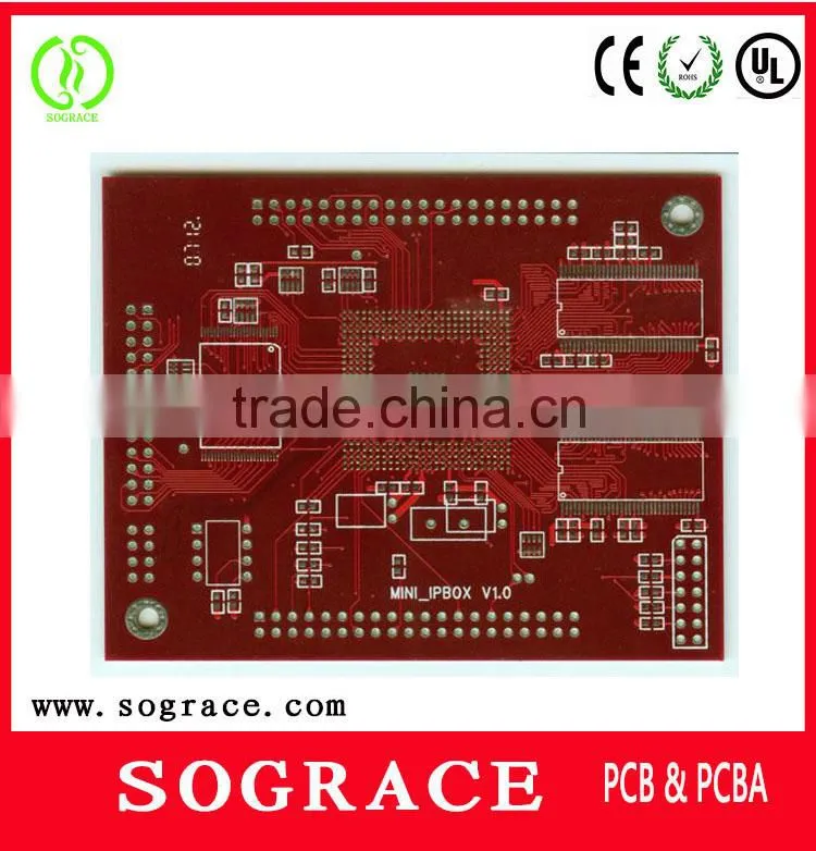 fr4 rigid multi-layer pcb board and pcb assembly fabrication