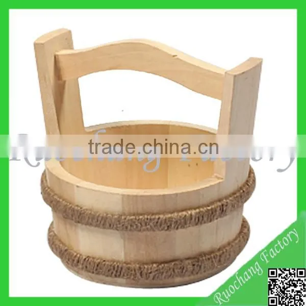 Promotional mini wooden barrels&wooden foot massage barrel&craft wooden barrel