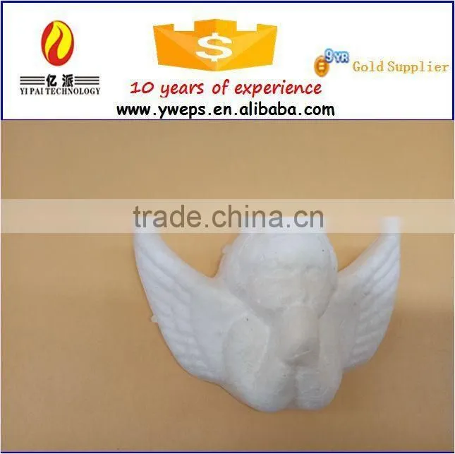 Artificial foam angel decoration model