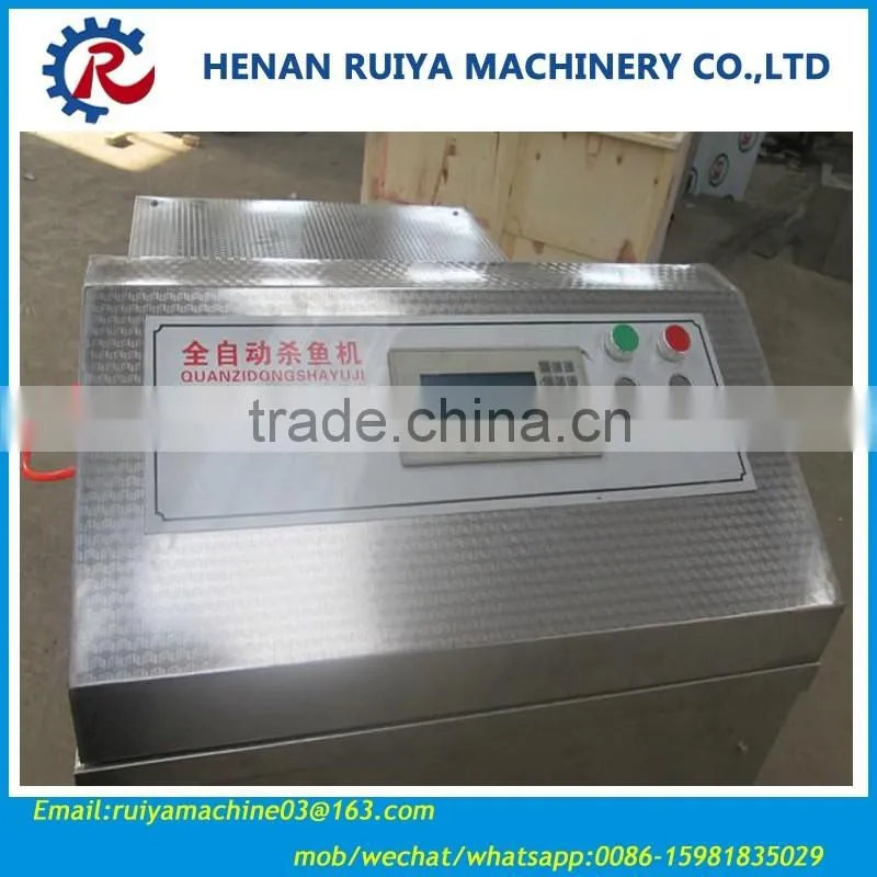 Automatic fish killing machine/fish killer/fish gutting machine 0086-15981835029