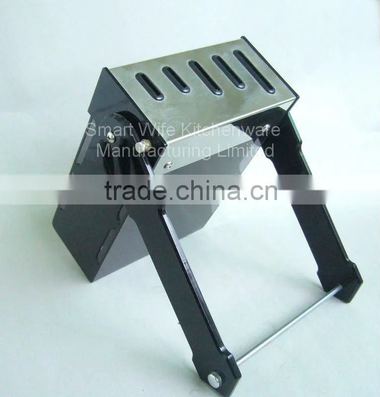 Good quality custom made clear acrylic knife racks