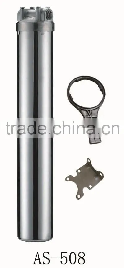 20 inch 304 Stainless steel water filter casing/Water Cartridge Filter Housing/Stainless Steel Water Filter Housing