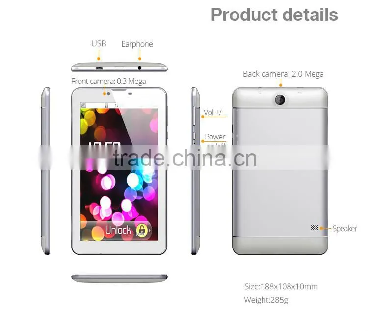 New design Created LTE 4G 7 inch Android tablet PC sex tablet