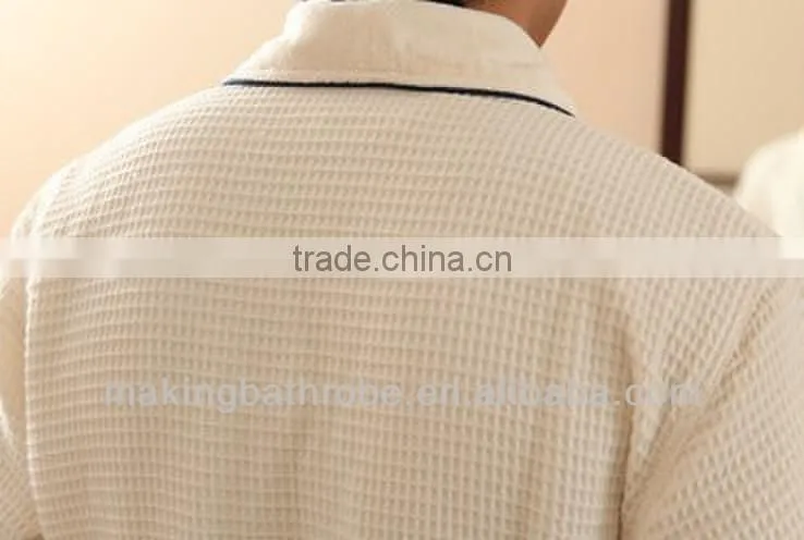 cheap kimono waffle towel hotel bathrobe