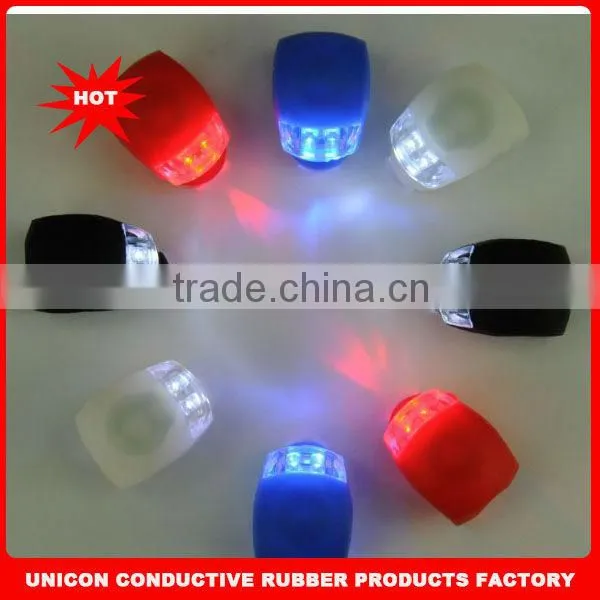 Hot sell high quality bike light,silicone bike light,led light light