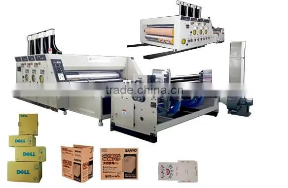 Printing slotting die cutting machine/corrugated carton machine/packing machine