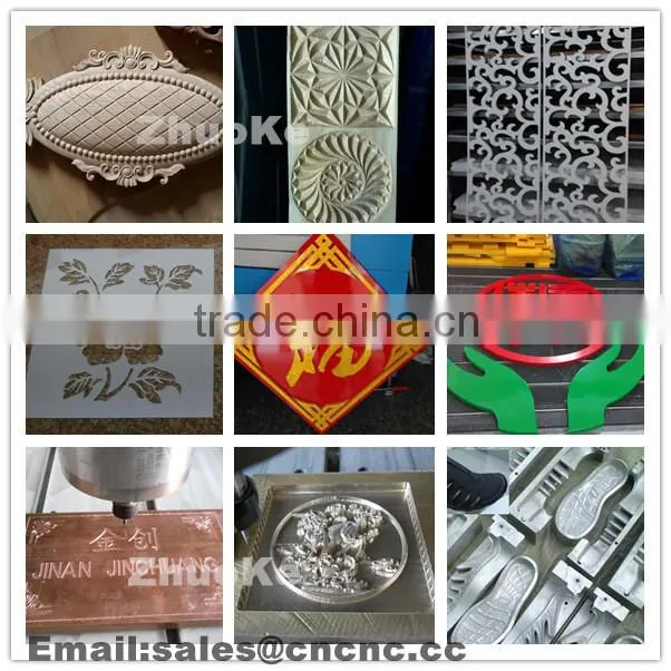 High precision cnc machine for engraving metal 6090 with water sooling system