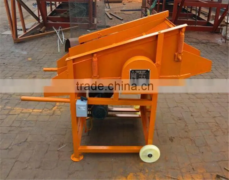 Good helper of Construction Industrial!! Small Mobile Electric Sand Screen for Sale