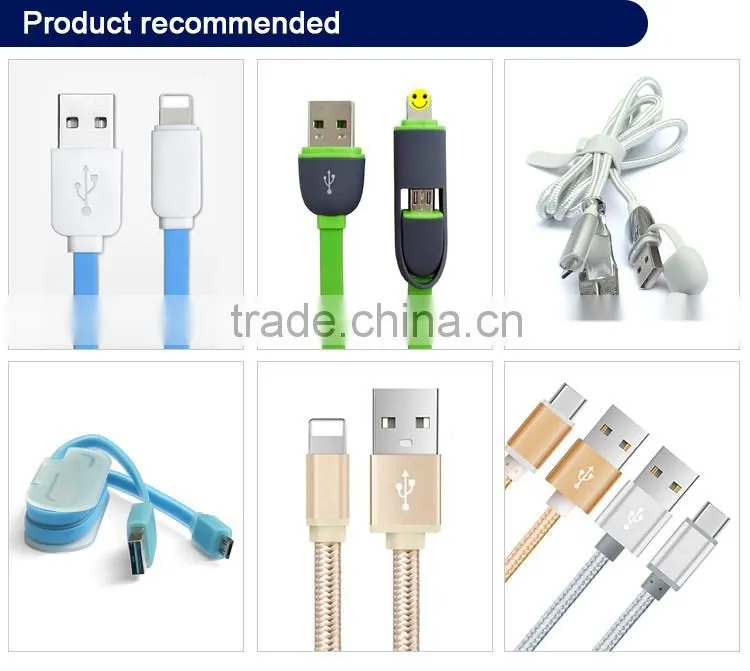OD Data Cable for Phones,Dual Usb Cable for Cell Phones, 2in1 USB Cable for Cell Phones