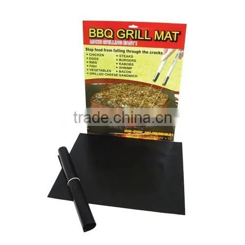 BBQ Grill Mats x 2 Thick and Non-stick- Grilling made Easy