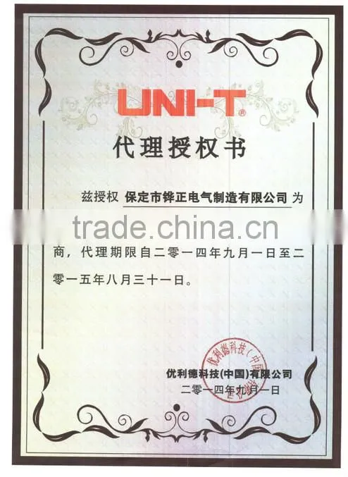 UNI-T Auto Range Resistance Capacitance Frequency Digital Clamp Meter UT205