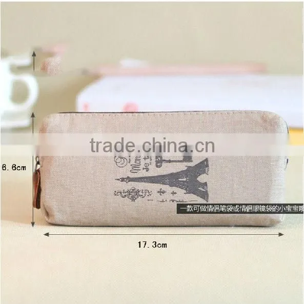 Customized hemp pen bag