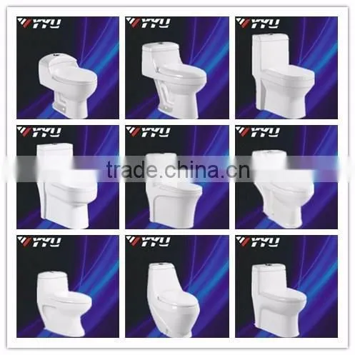 sanitary ware wc toilet one piece toilet ceramic siphonic s-trap 300/400mm toilet factory top quaity toilet Y8021