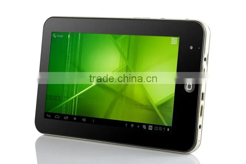 Hot-Selling 7inch Android Tablet GPS Navigation T7S, A10 Cortex A8 1.2Ghz, 8GB flash, 2M Front Camera, WIFI, Multi-Core Tablet~