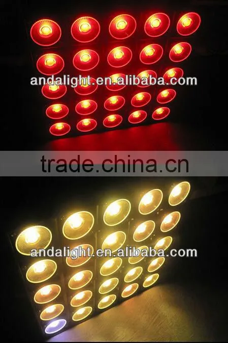 High quality LED dot matrix moudle 5x5 stage audience background lighting dmx led blinder