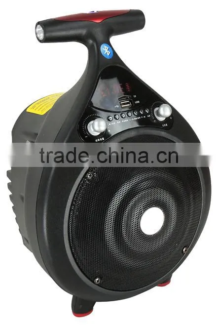 Lovely Portale Bluetooth Mini Speaker with shoulder strap for outdoor activities