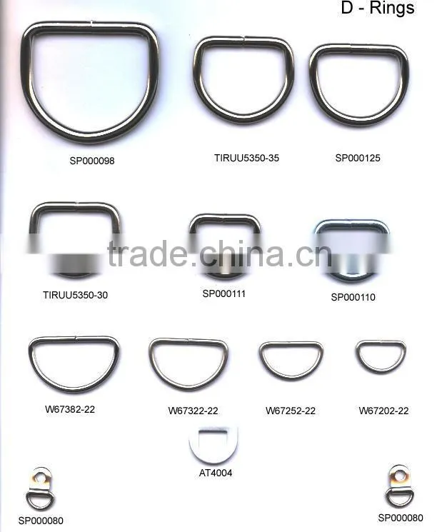 Stainless Steel Welded D Ring