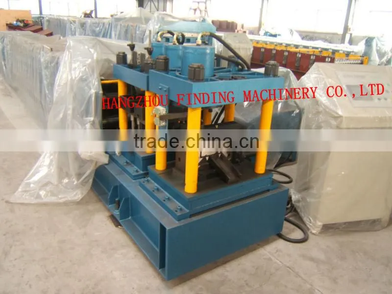 PLC control cold rolling rebar machine with electric tile cutter