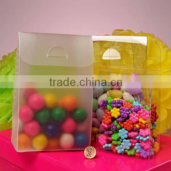 Frosted Windowed Tent Top Candy Boxes