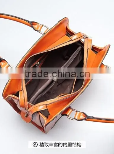 2016 new pattern leather handbags