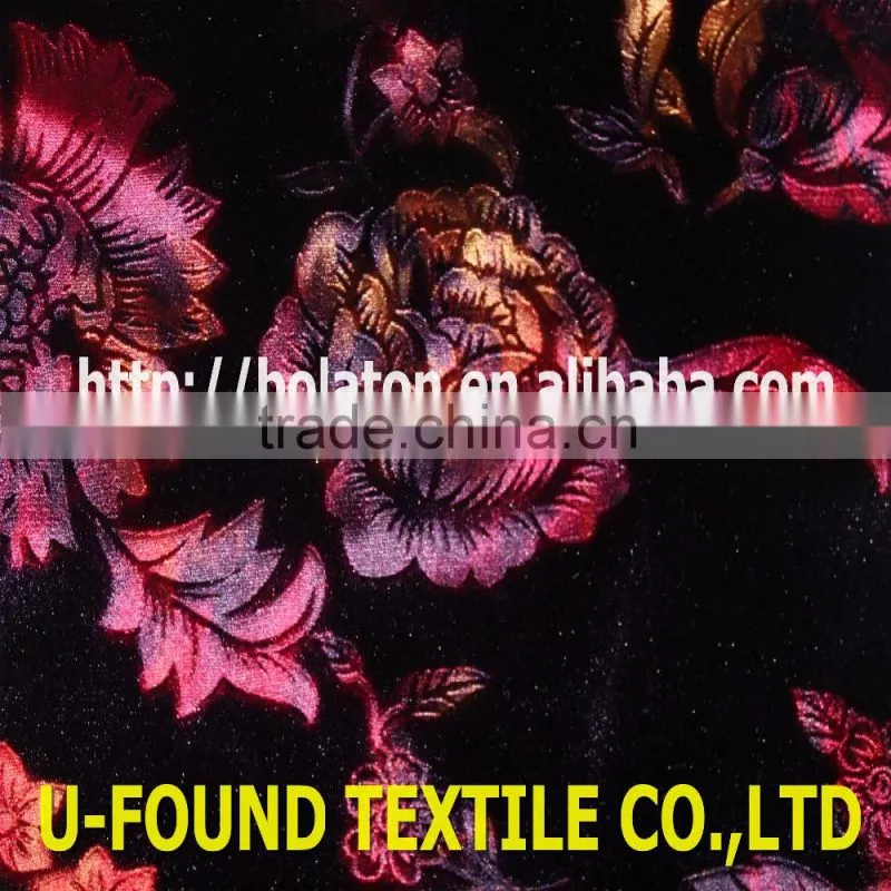 95% POLYESTER 5% SPANDEX NEW KOREA KS 3D COLOUR EMBOSS VELVET ,POLYESTER STRECH VELVET FABRIC MADE IN CHINA