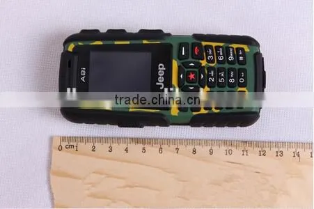 Outdoor phones A8i Dustproof Mobile Phone Dual SIM Cards Shockproof And Dustproof Waterproof GSM 4 band CellPhone