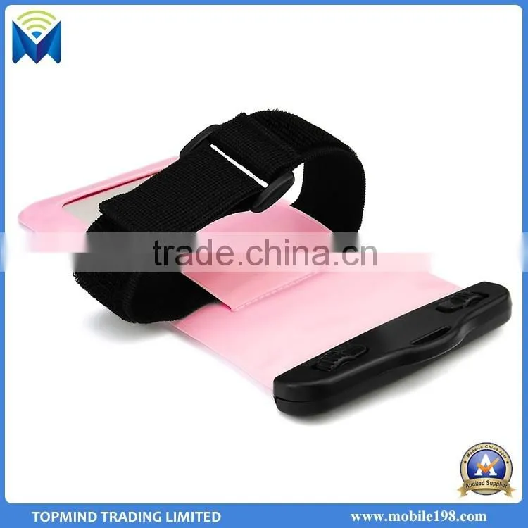 Wholesale mobile phone waterproog bag for swimming with lanyard