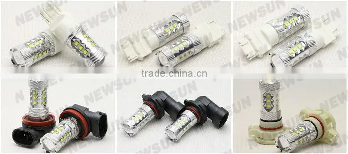 High Power White H8 80W C REE LED Headlight Fog Driving Lights Bulb