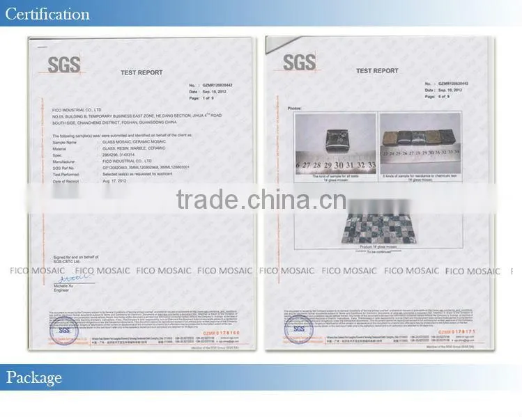 Fico mosaic, GZ3394CS-1, coconut shell mosaic tiles