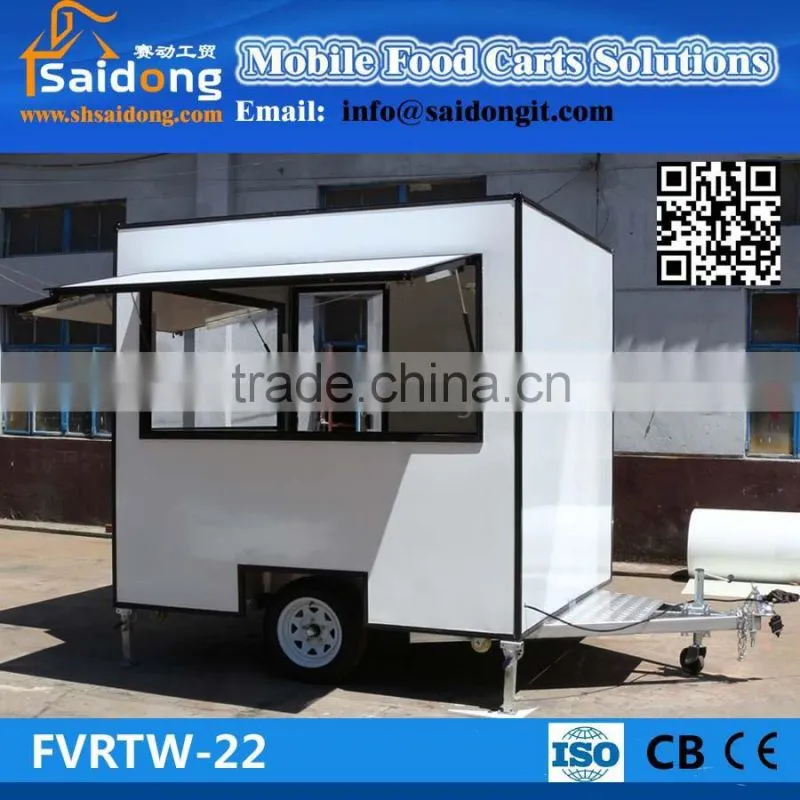 High quality commercial indoor mall fast food kiosk