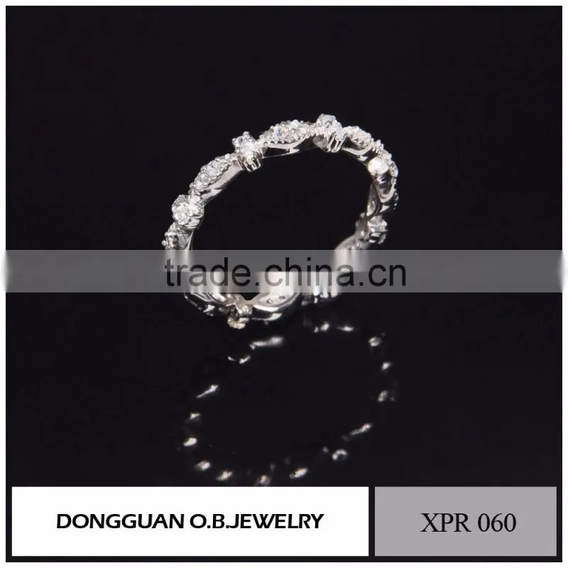 High Quality Jewelry 925 Sterling Silver Ring Wholesale New Design Wedding silver Ring Designs For Girl