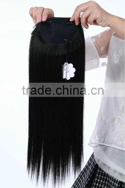 wig cap weft long hair extension with clips
