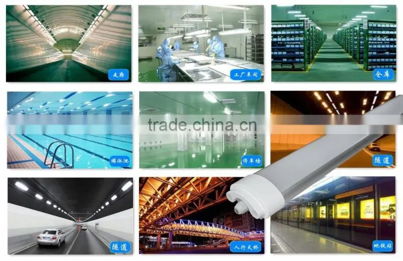 Best sale factory direct sale led batten light pass CE and RoHS 18W 36W 45W 60W LED Batten Tube Light SMD2835 high lumen